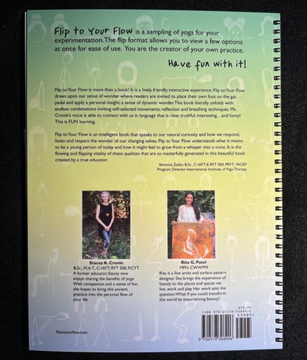 A back cover of the book fly to your place